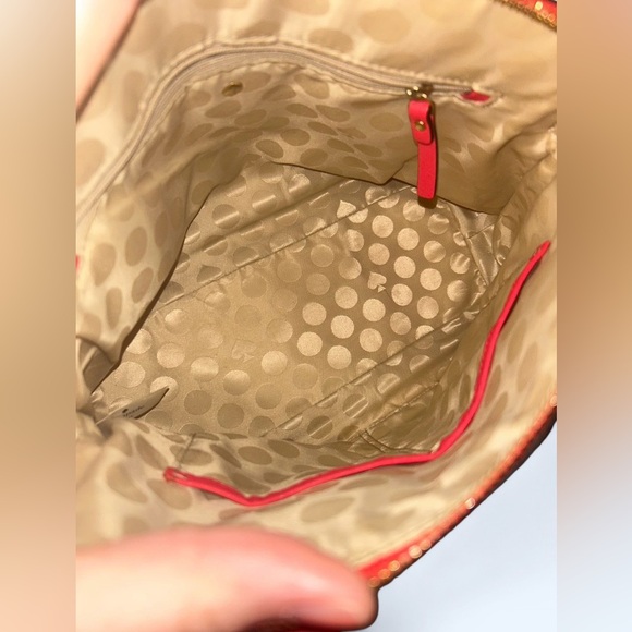 Kate Spade New York Saffiano Leather Satchel – Coral Pink – Crossbody Included - Picture 6 of 7